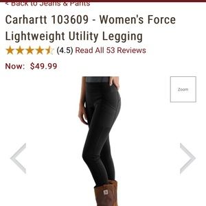 Carhartt fitted leggings